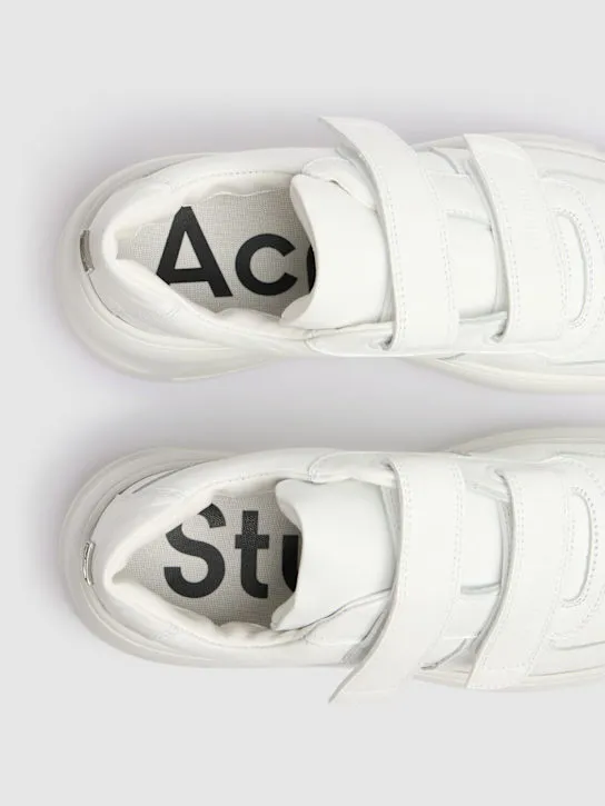 Acne Studios   Steffey leather low top sneakers 