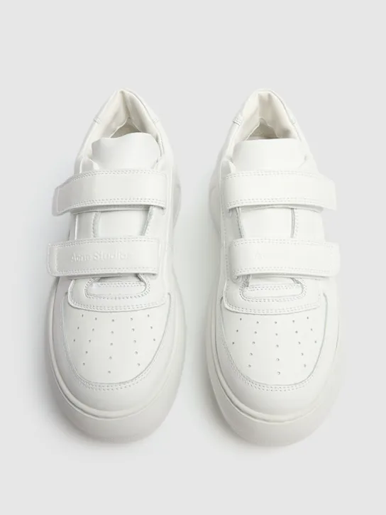 Acne Studios   Steffey leather low top sneakers 