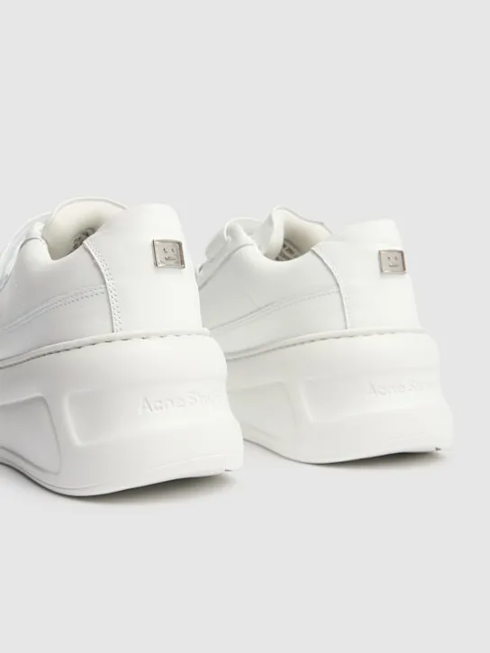 Acne Studios   Steffey leather low top sneakers 