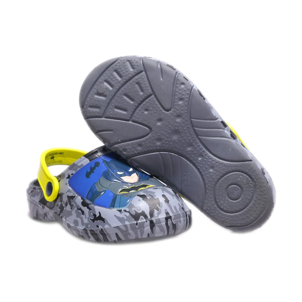 Batman Clogs Rubber Grey Colour For Kids