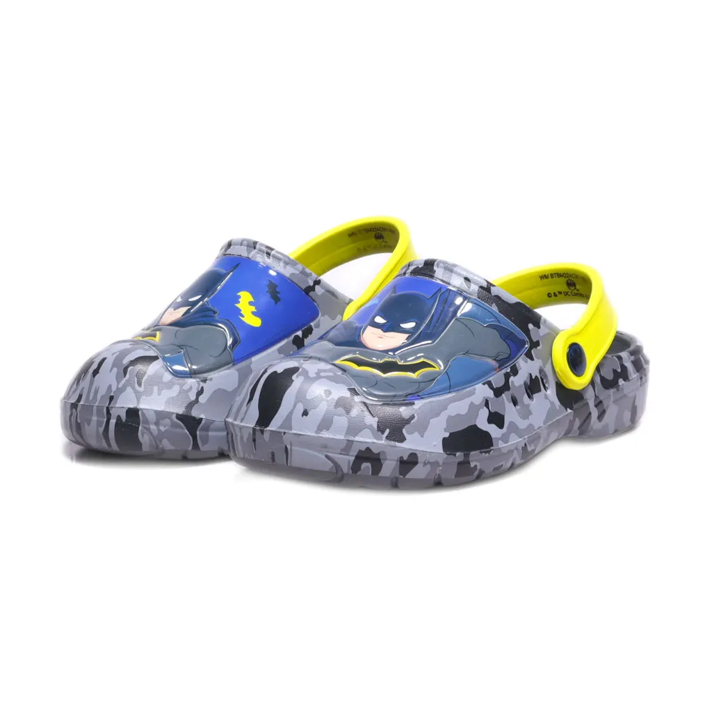 Batman Clogs Rubber Grey Colour For Kids