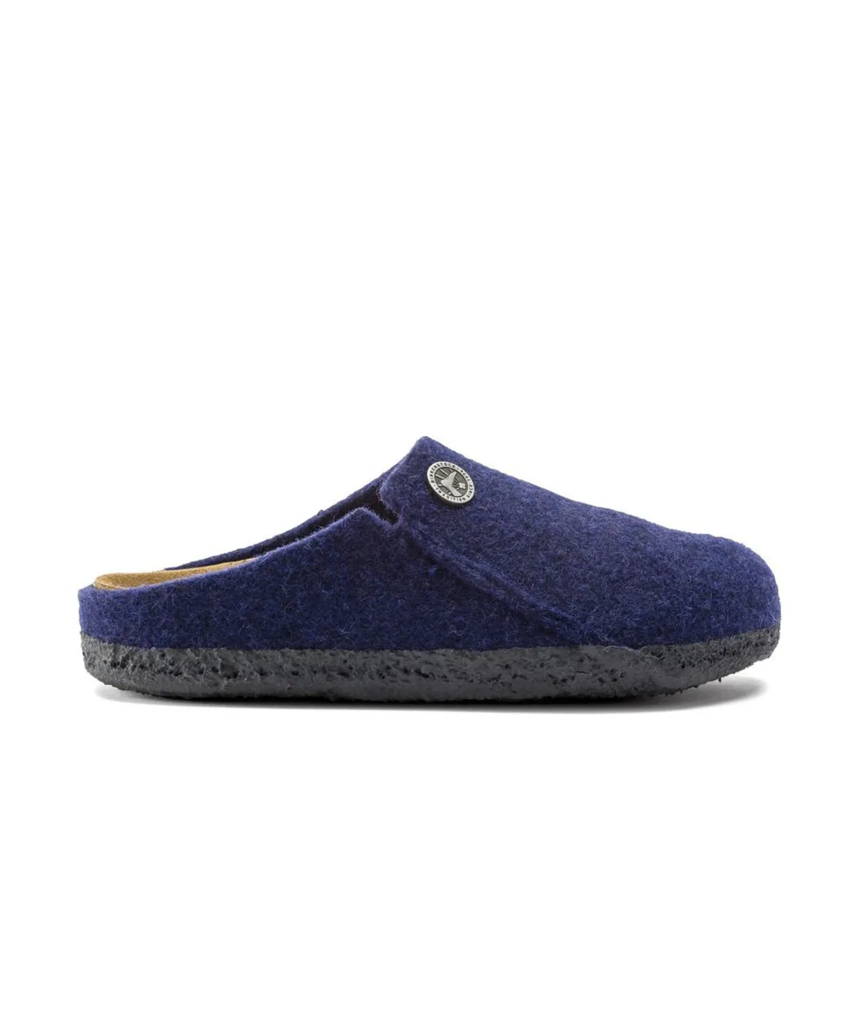 Birkenstock Kids Zermatt Wool Felt Navy Clogs