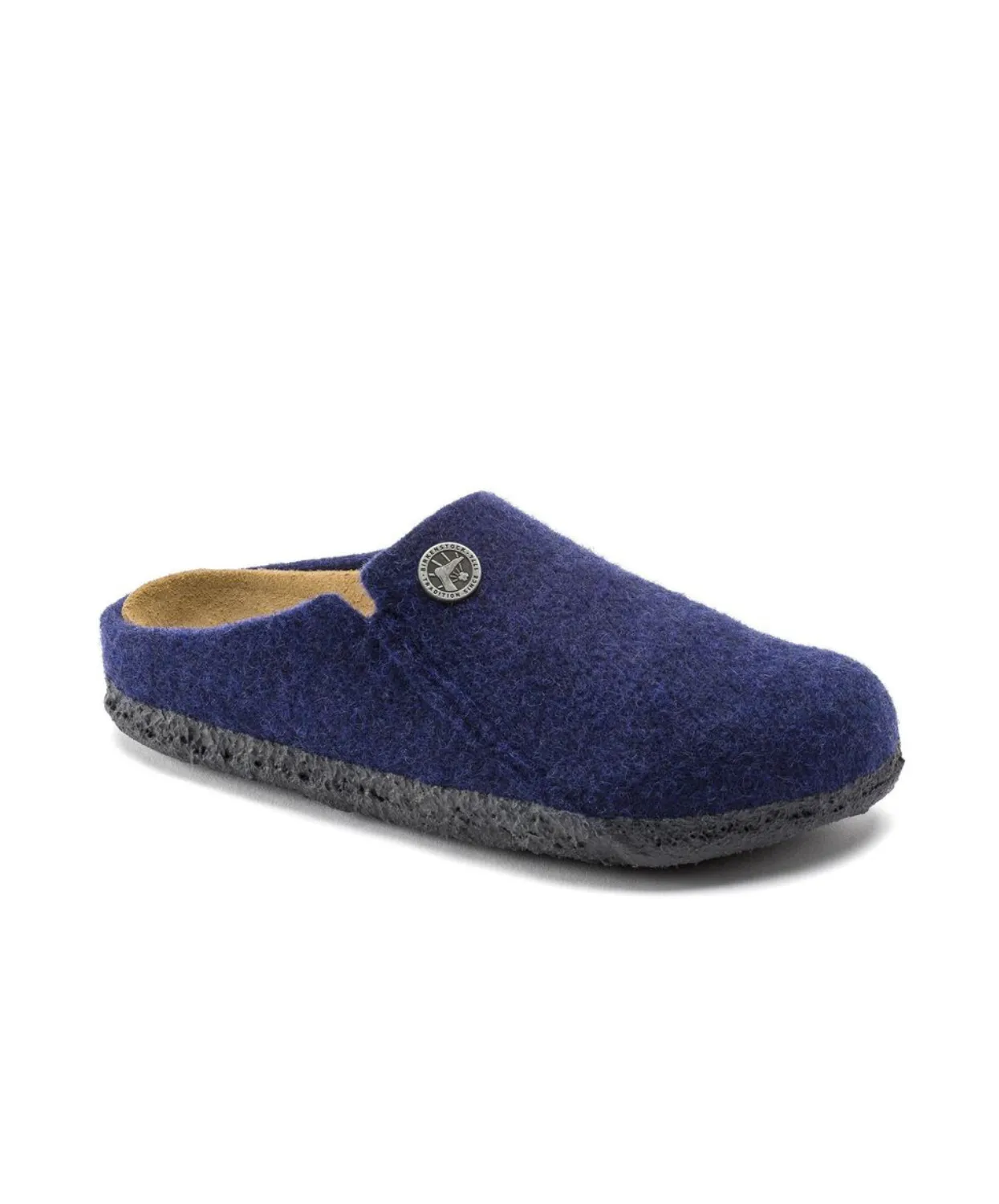 Birkenstock Kids Zermatt Wool Felt Navy Clogs