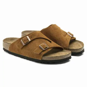 Birkenstock Zurich Suede Sandals Mink