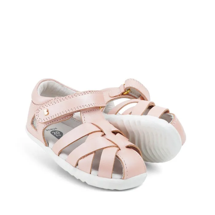 Bobux Step Up Tropicana II Pink Shimmer Sandal 732305 Quick Dry