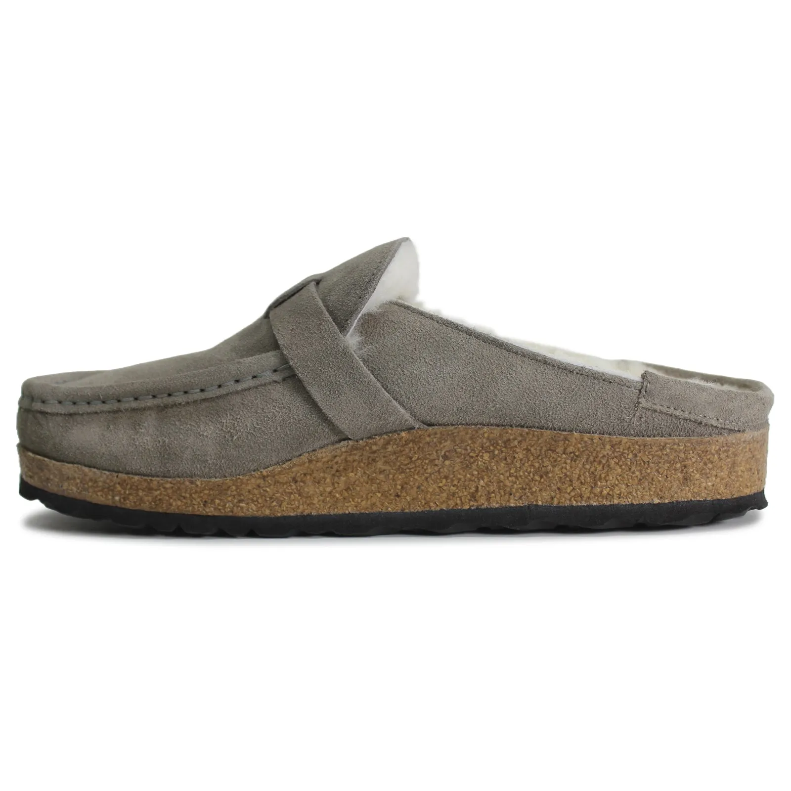 Buckley Shearling Suede Leather Unisex Clogs