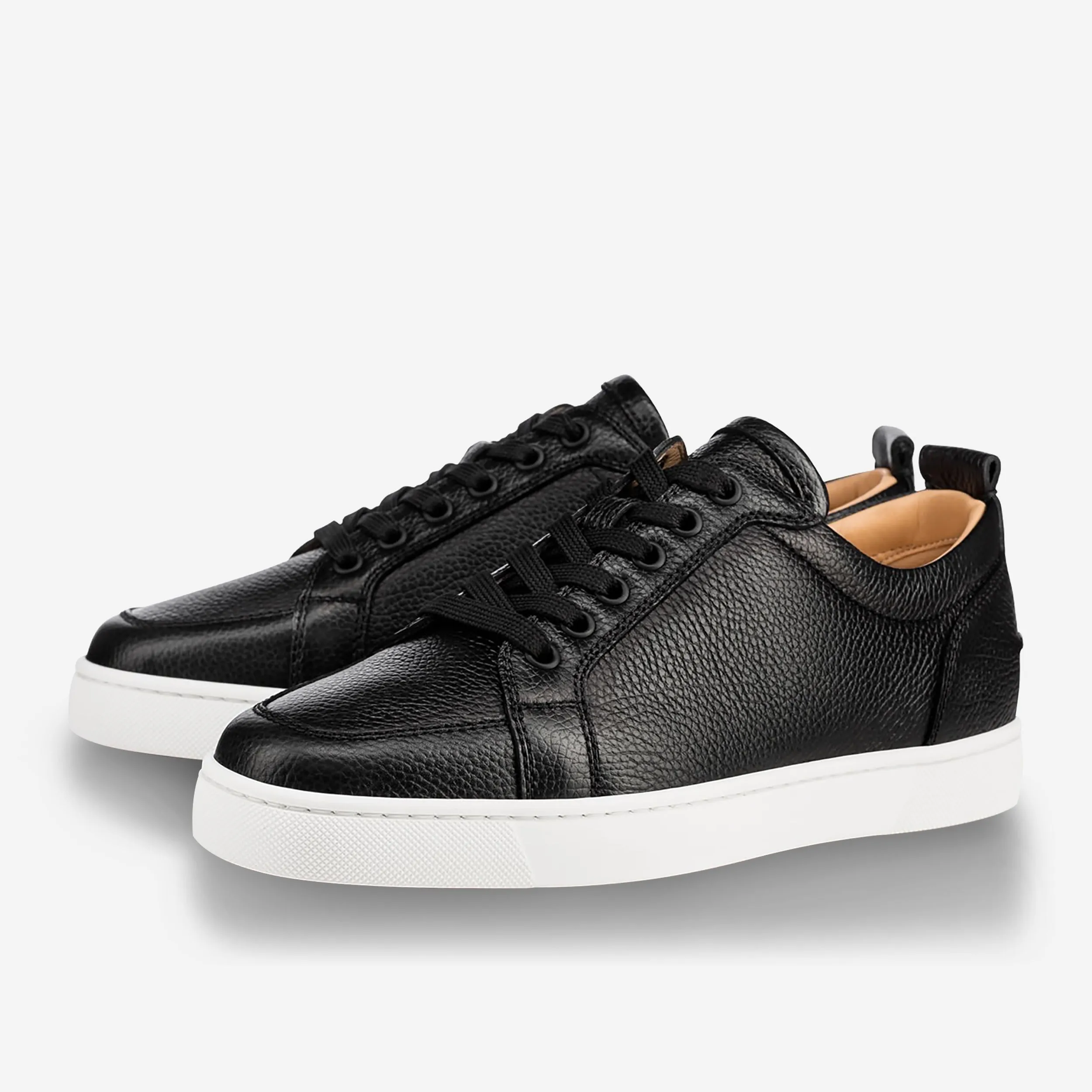 Christian Louboutin Rantulow Grained Calf Leather Sneakers