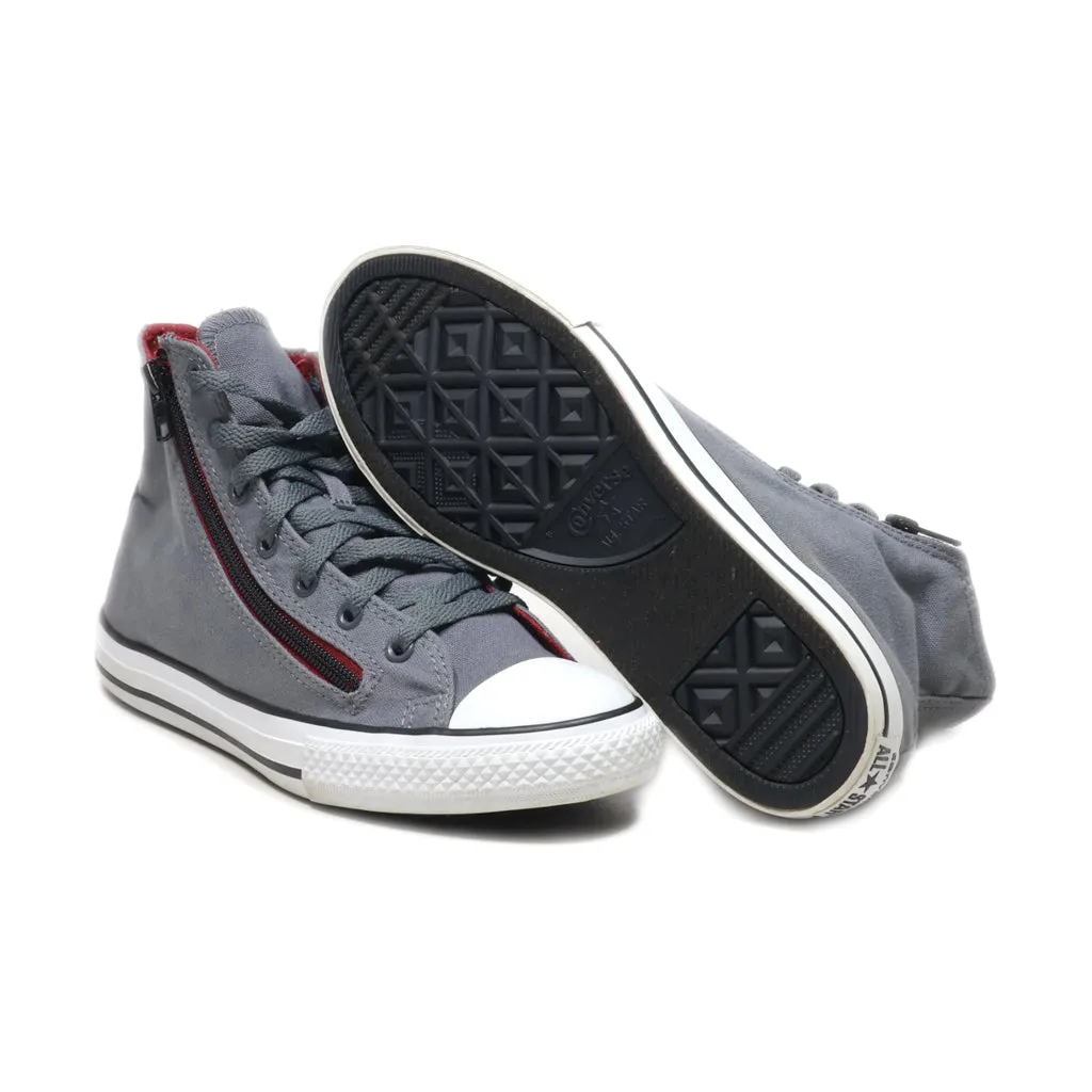 Converse Chuck Taylor All Star High-Top Sneakers Canvas Grey Colour For Women