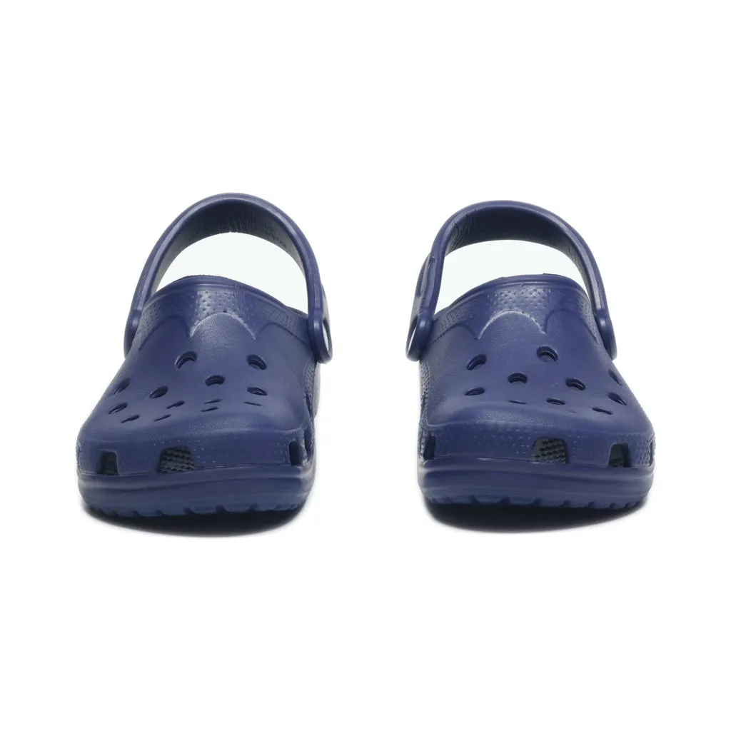 Crocs Classic Clogs Rubber Blue Colour For Women