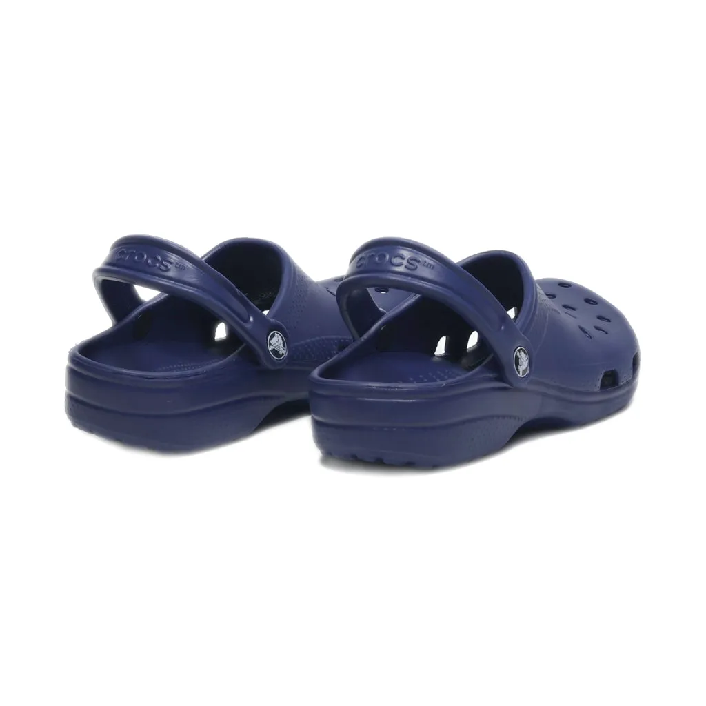 Crocs Classic Clogs Rubber Blue Colour For Women