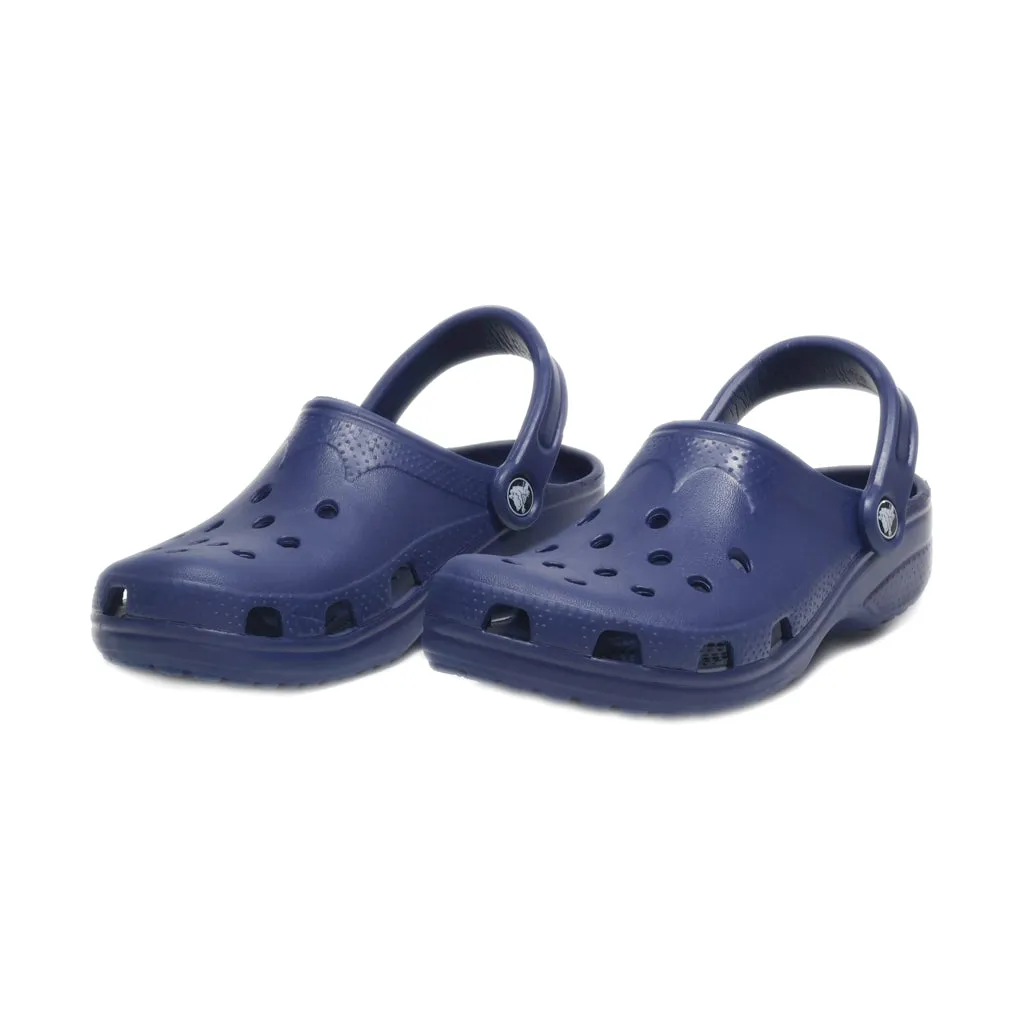 Crocs Classic Clogs Rubber Blue Colour For Women