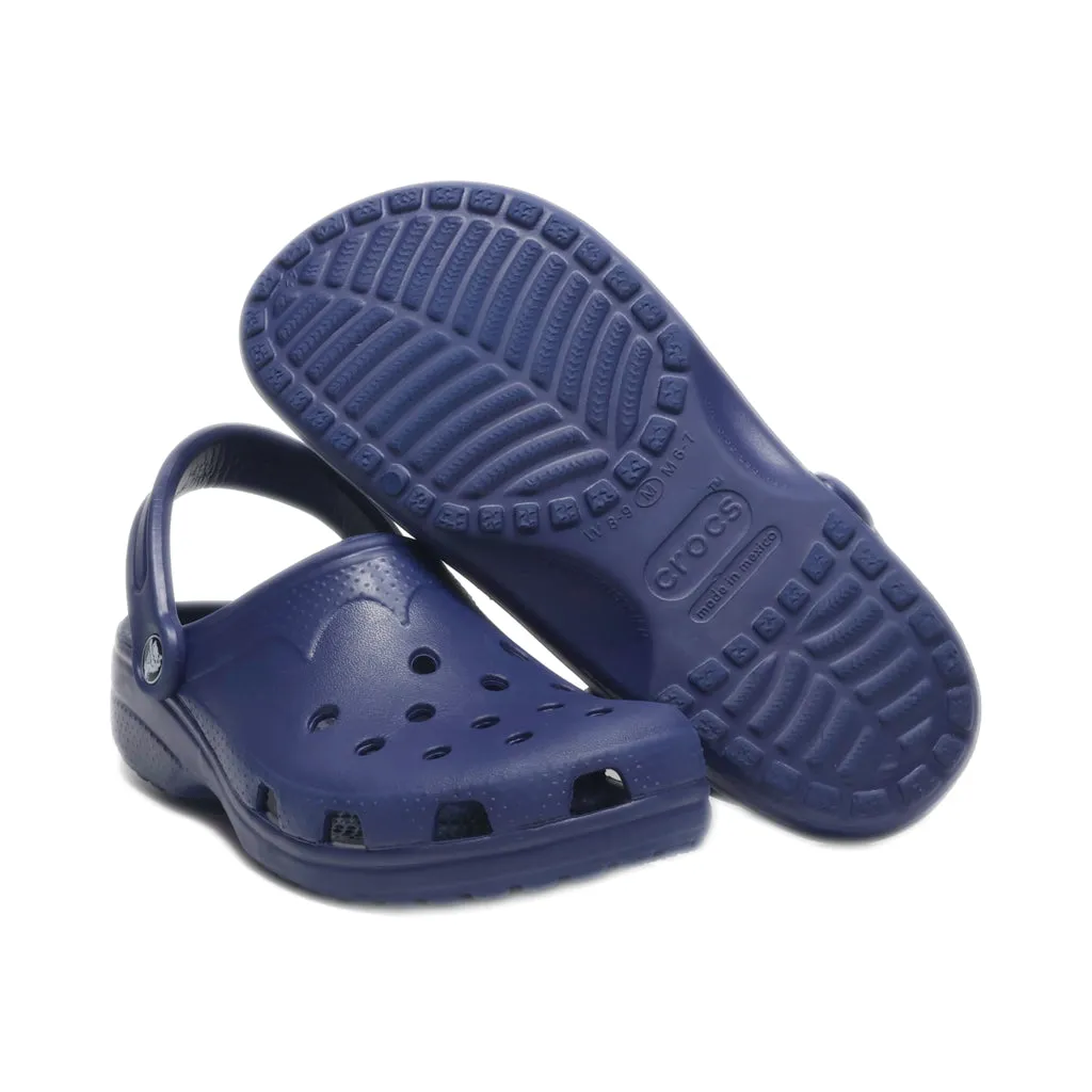 Crocs Classic Clogs Rubber Blue Colour For Women