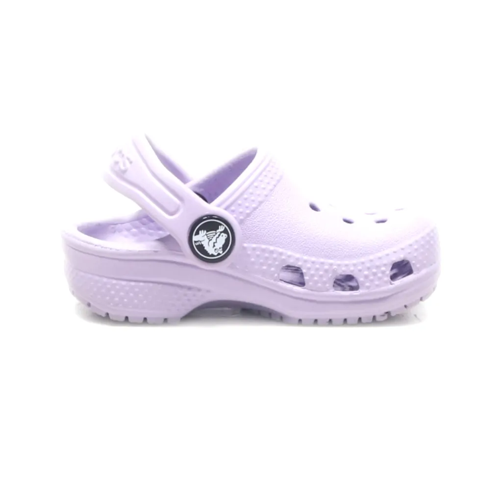 Crocs Classic Clogs Rubber Purple Colour For Kids