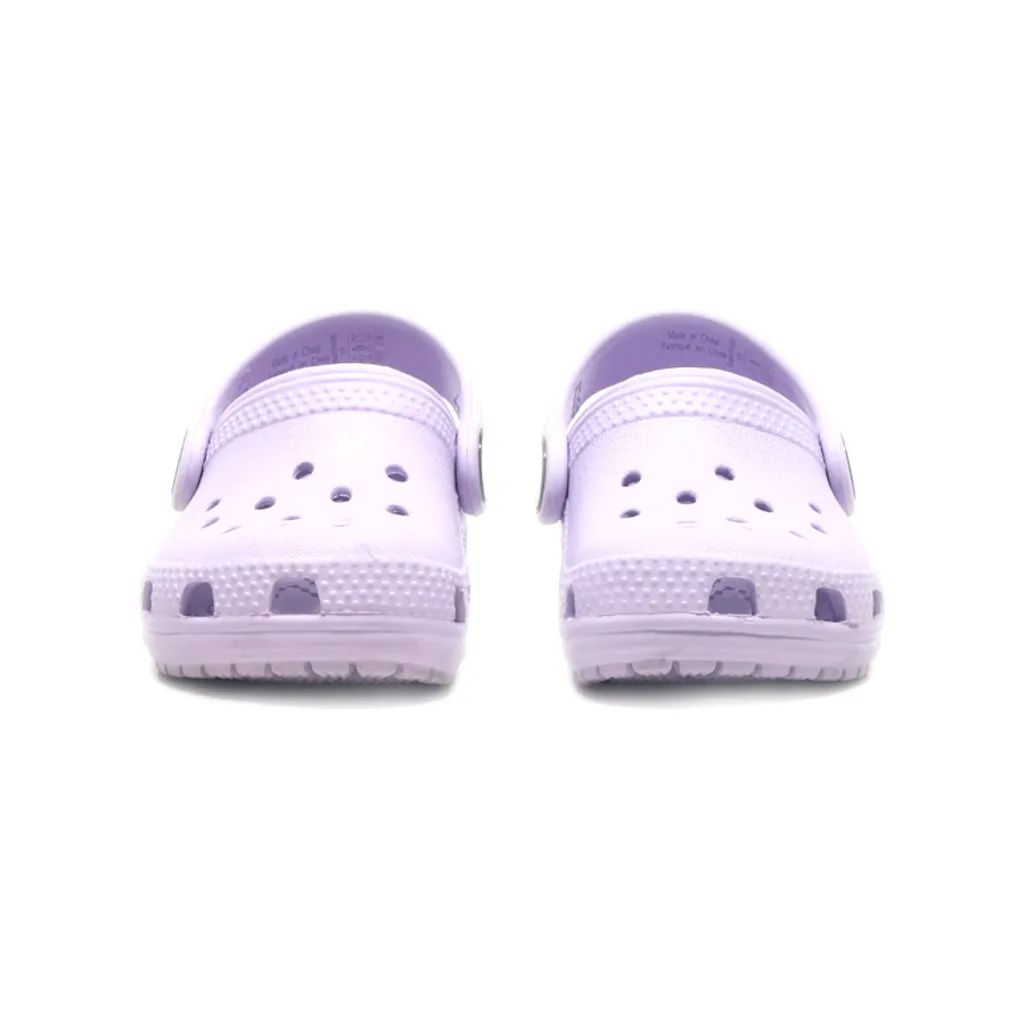 Crocs Classic Clogs Rubber Purple Colour For Kids