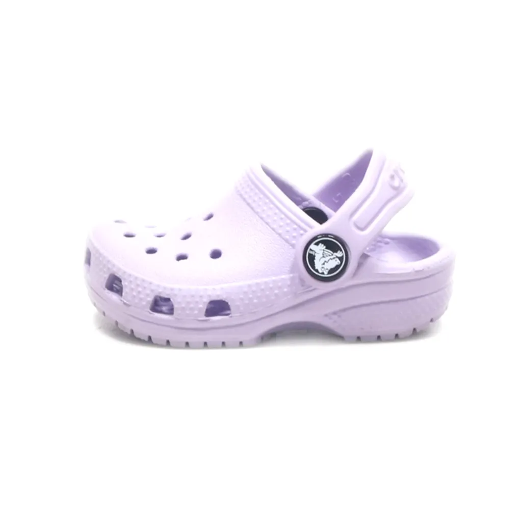 Crocs Classic Clogs Rubber Purple Colour For Kids