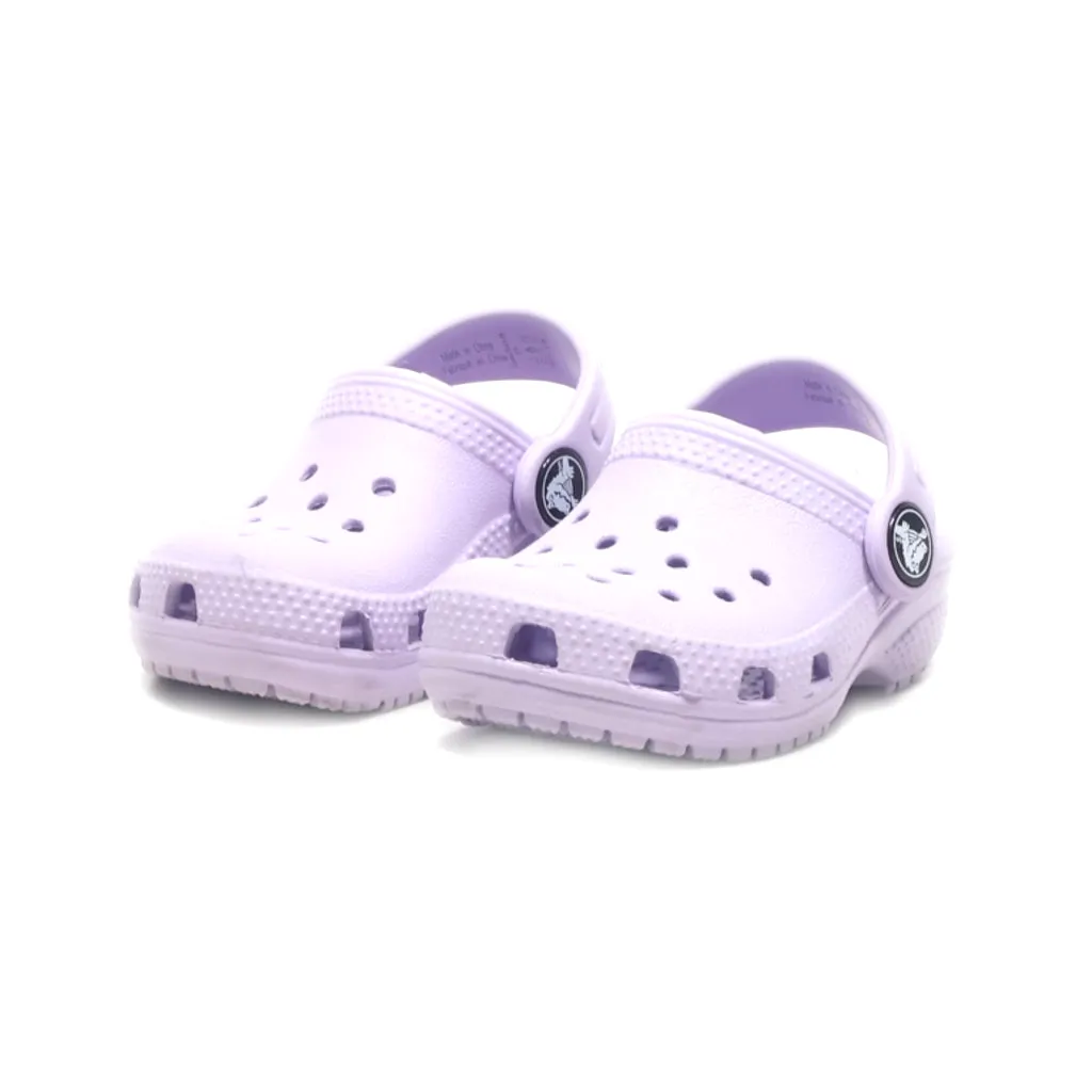 Crocs Classic Clogs Rubber Purple Colour For Kids