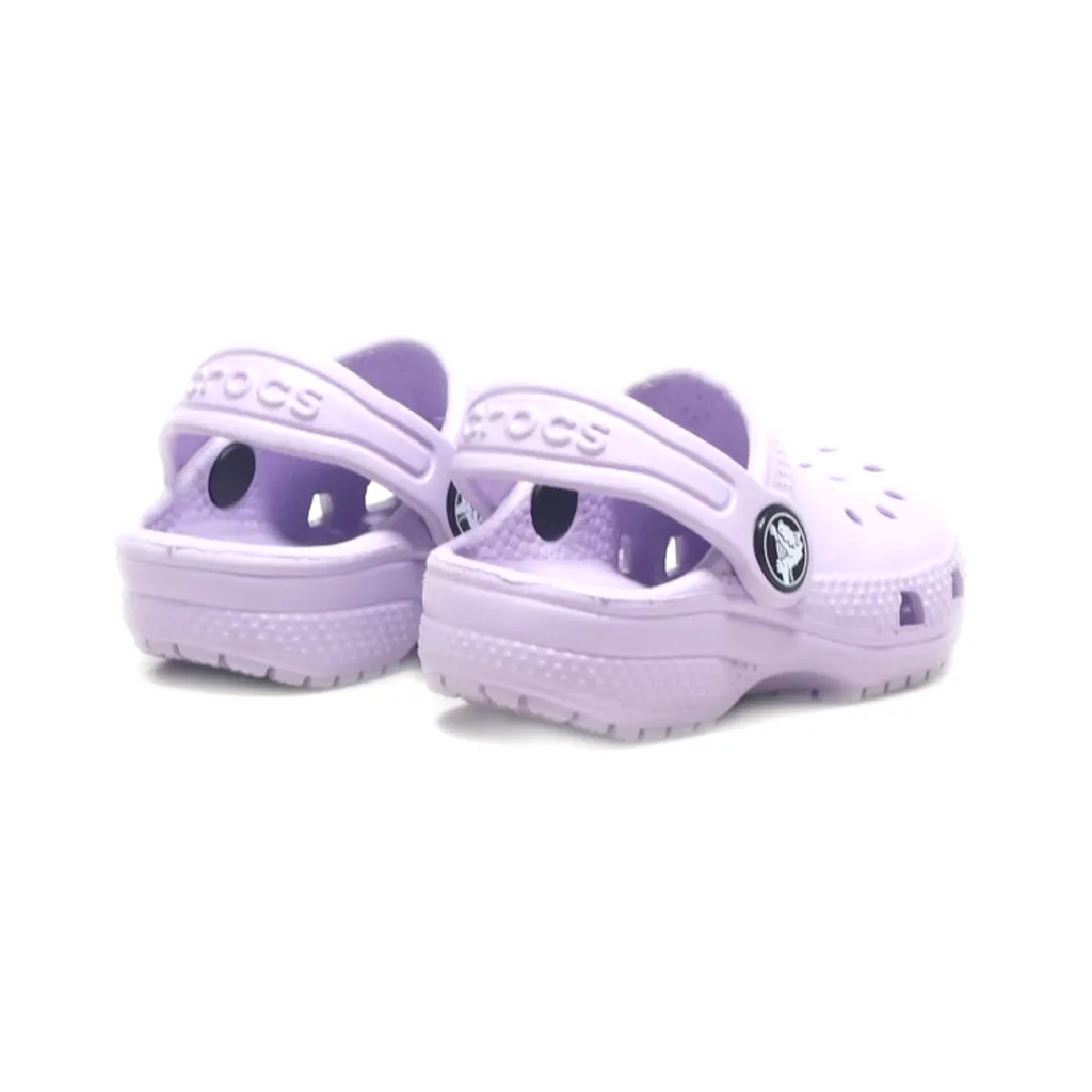 Crocs Classic Clogs Rubber Purple Colour For Kids