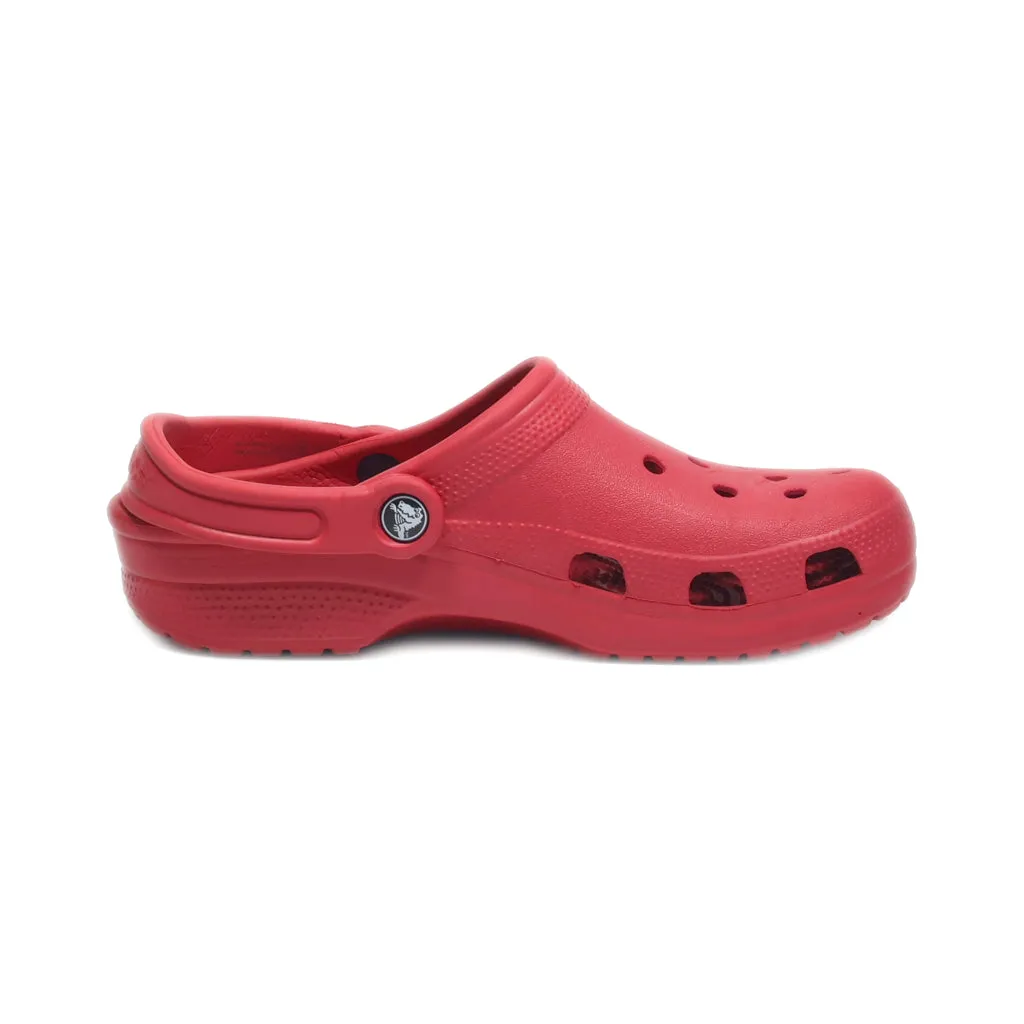 Crocs Classic Clogs Rubber Red Colour For Women