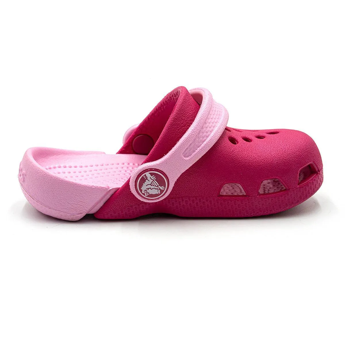 Crocs Classic Graphic Clogs Rubber Pink Colour For Kids