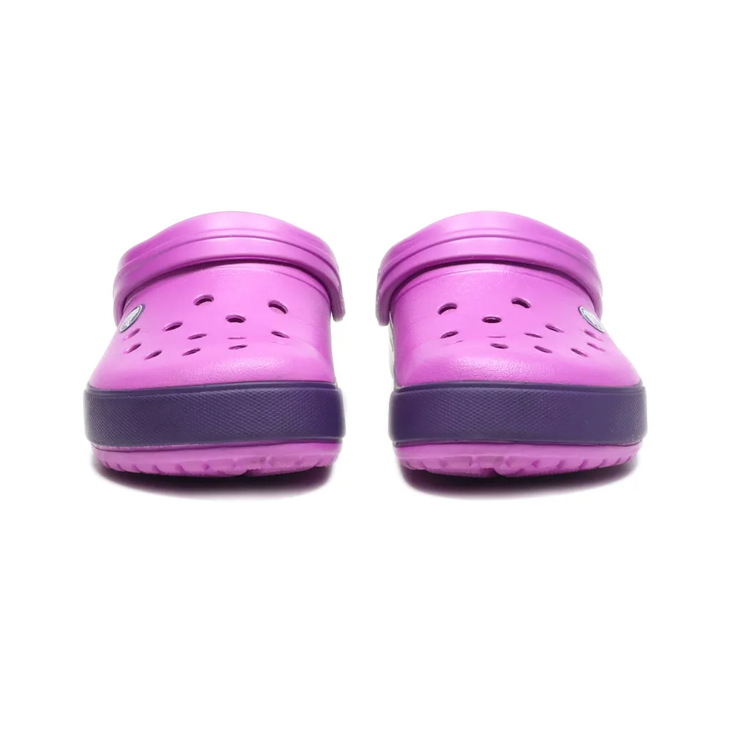 Crocs Clogs Rubber Purple Colour For Women