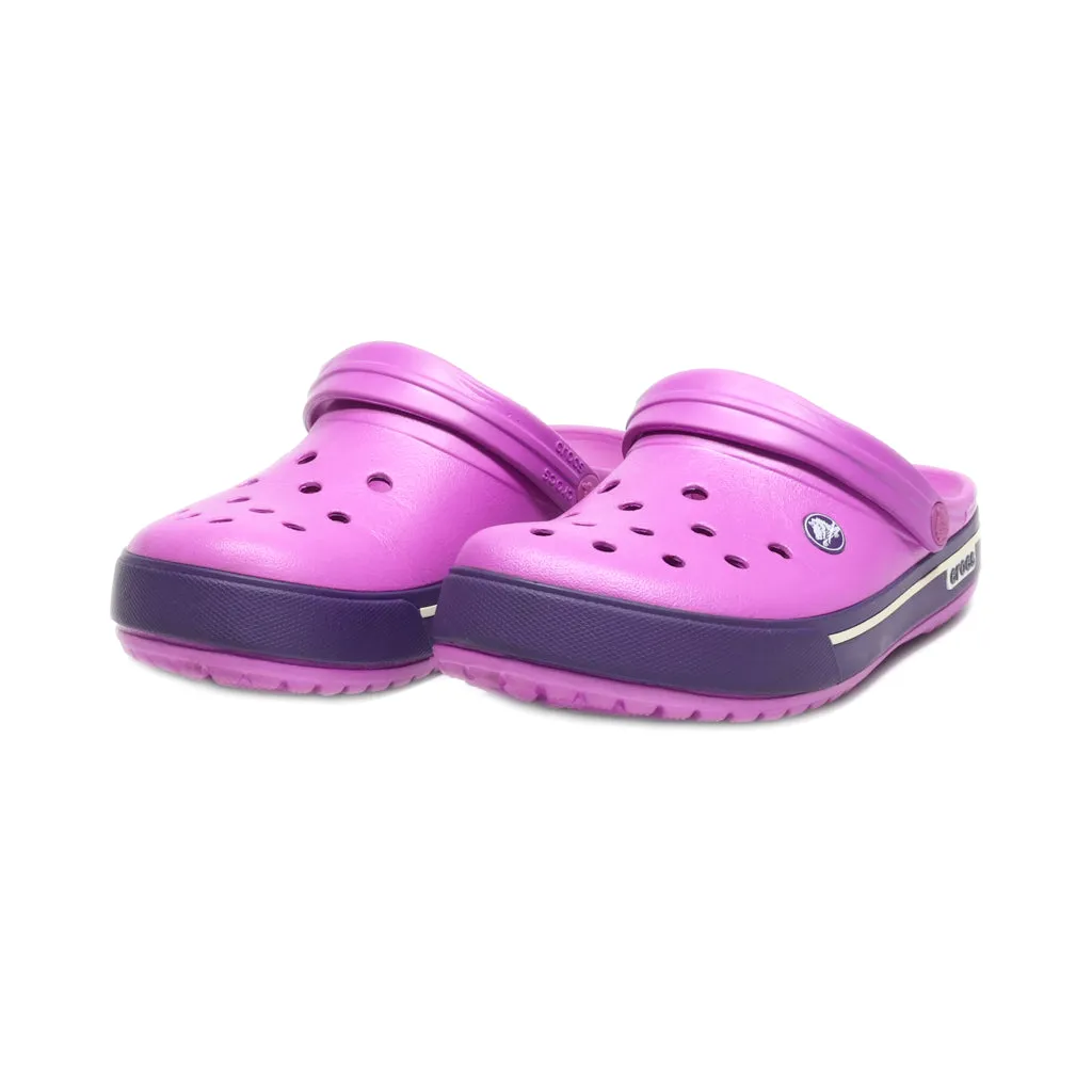 Crocs Clogs Rubber Purple Colour For Women