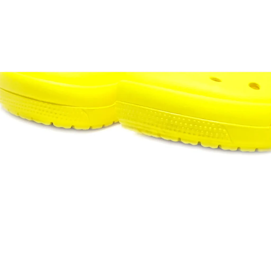 Crocs Coast U-Toe Clogs Rubber Yellow Colour For Men