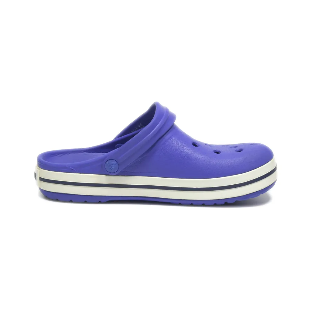 Crocs Crocband Clogs Rubber Blue Colour For Women