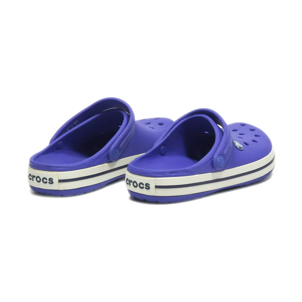 Crocs Crocband Clogs Rubber Blue Colour For Women