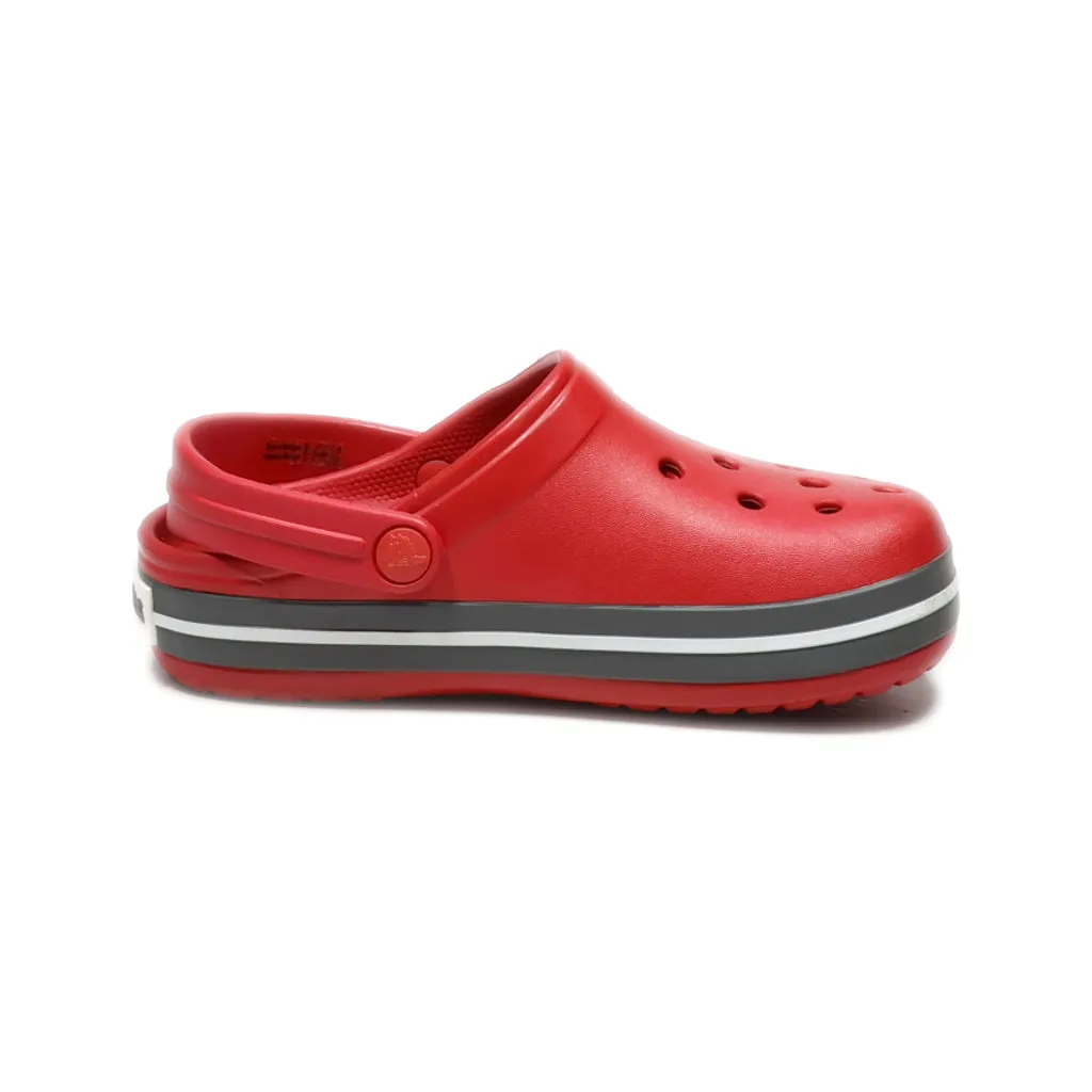 Crocs Crocband Clogs Rubber Red Colour For Kids