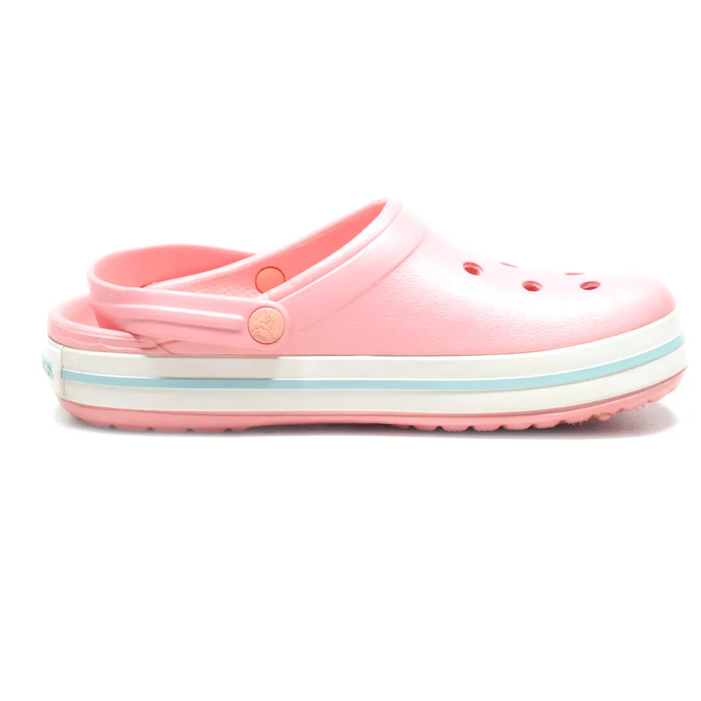 Crocs Crocband Ii Clogs Rubber Pink Colour For Women