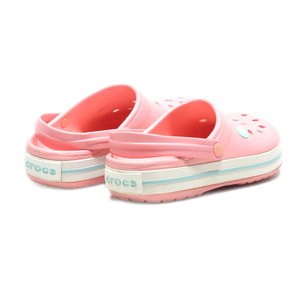 Crocs Crocband Ii Clogs Rubber Pink Colour For Women