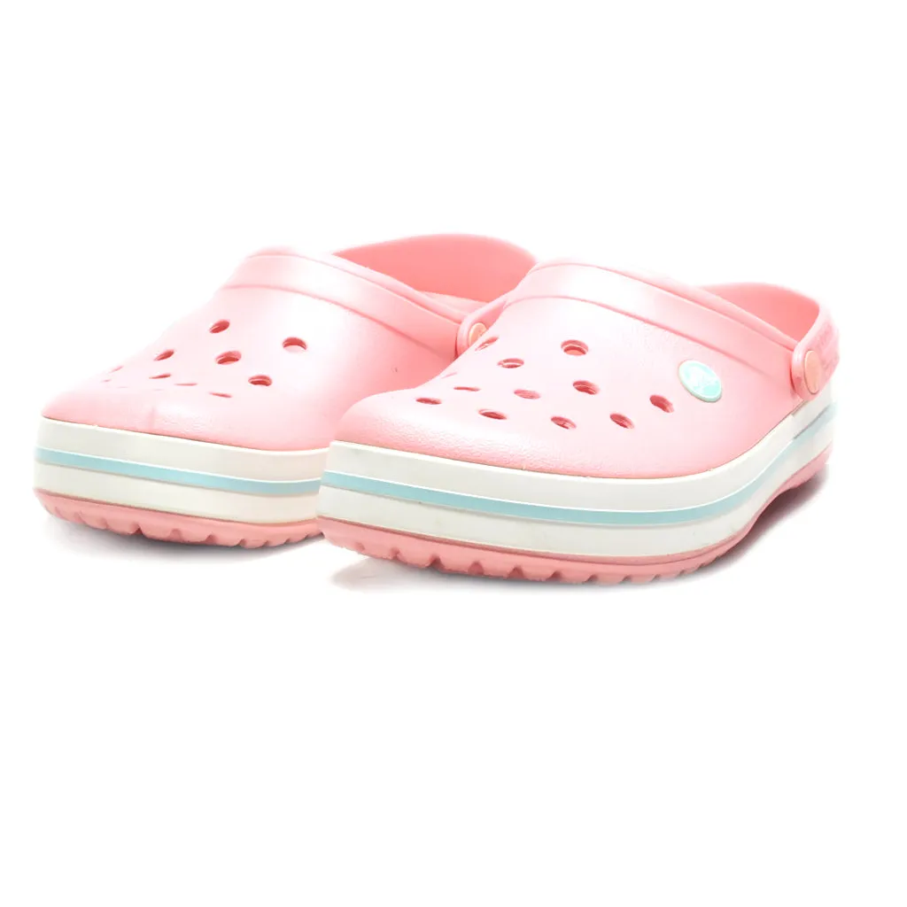 Crocs Crocband Ii Clogs Rubber Pink Colour For Women