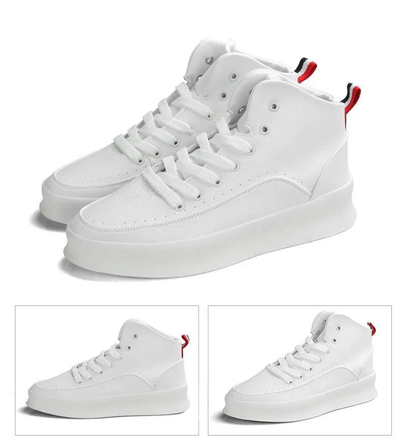 Di Lusso SMTHWLKR High Top Leather Sneakers