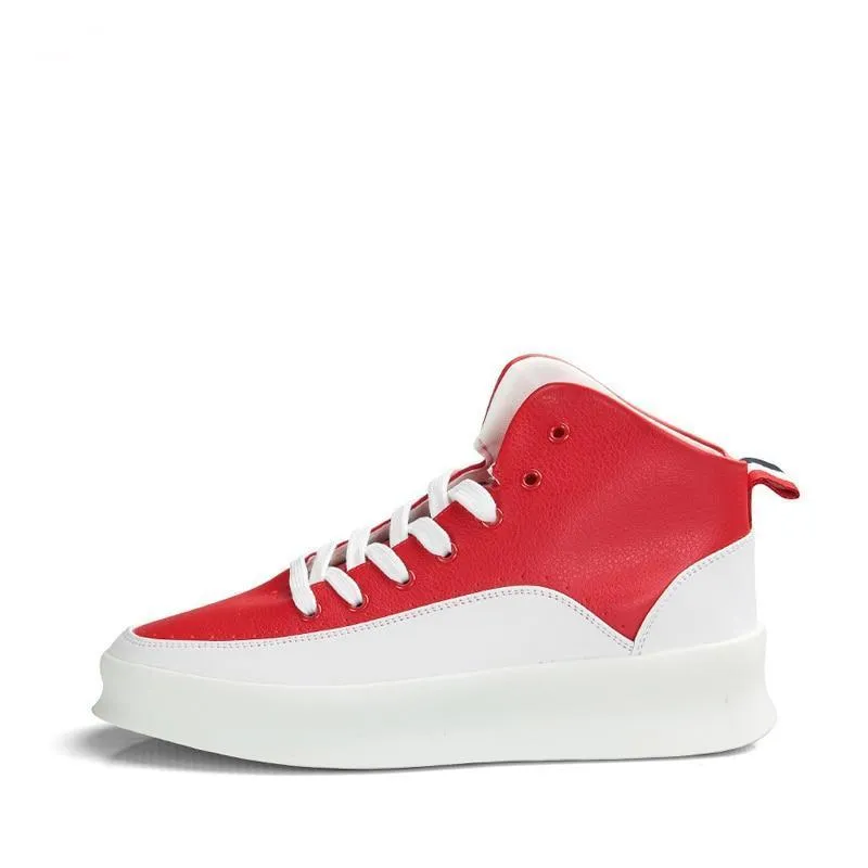 Di Lusso SMTHWLKR High Top Leather Sneakers