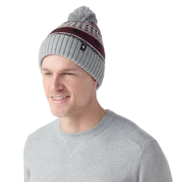 Fairisle Fleece Lined Beanie