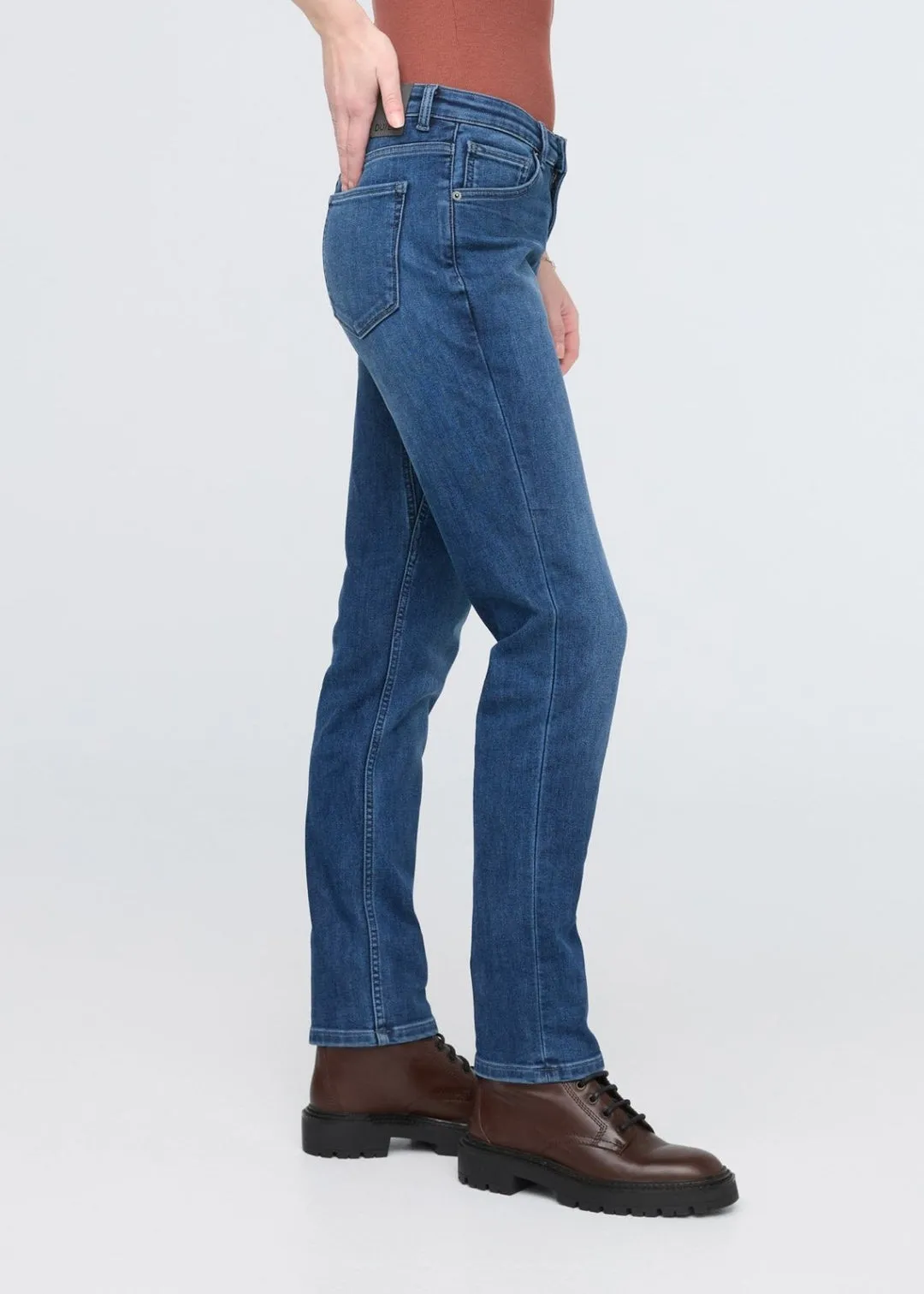 Fleece Denim Jeans