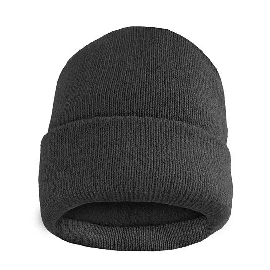 Fleece Lined Fold Over Thermal Winter Hat