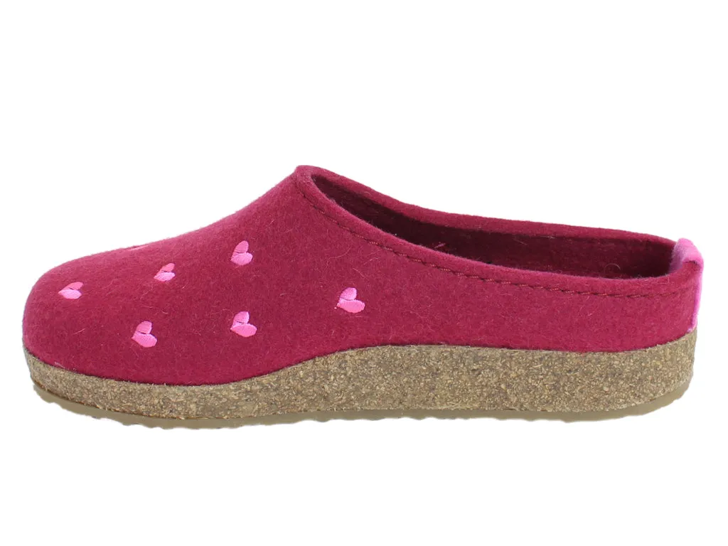 Haflinger Clogs Grizzly Sweetheart Port