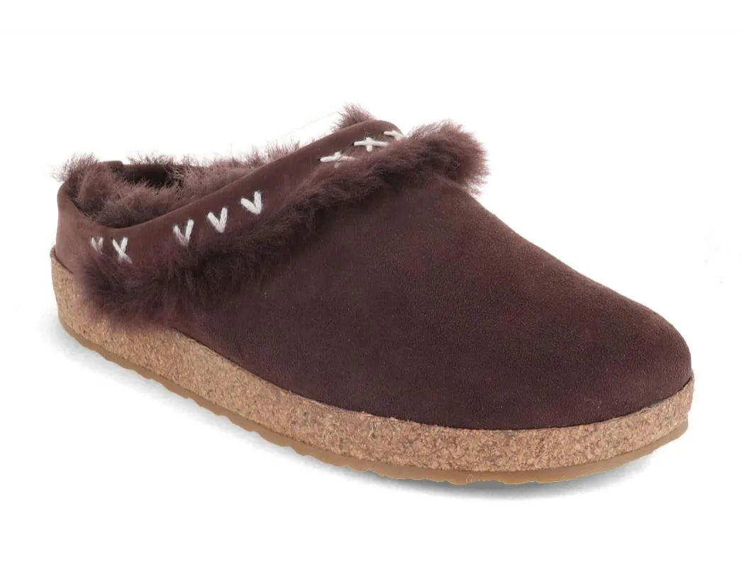 HAFLINGER Shearling Clogs Shetland