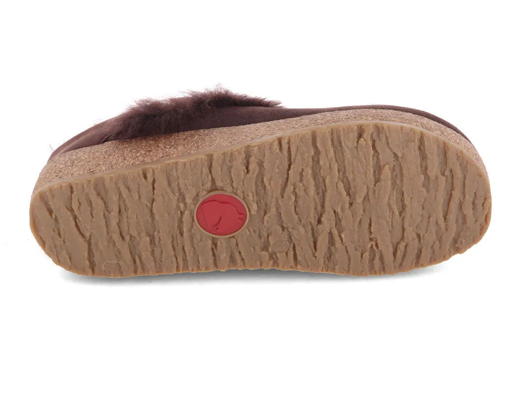 HAFLINGER Shearling Clogs Shetland