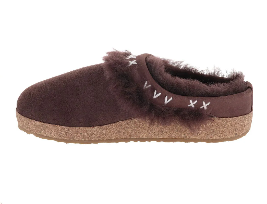 HAFLINGER Shearling Clogs Shetland