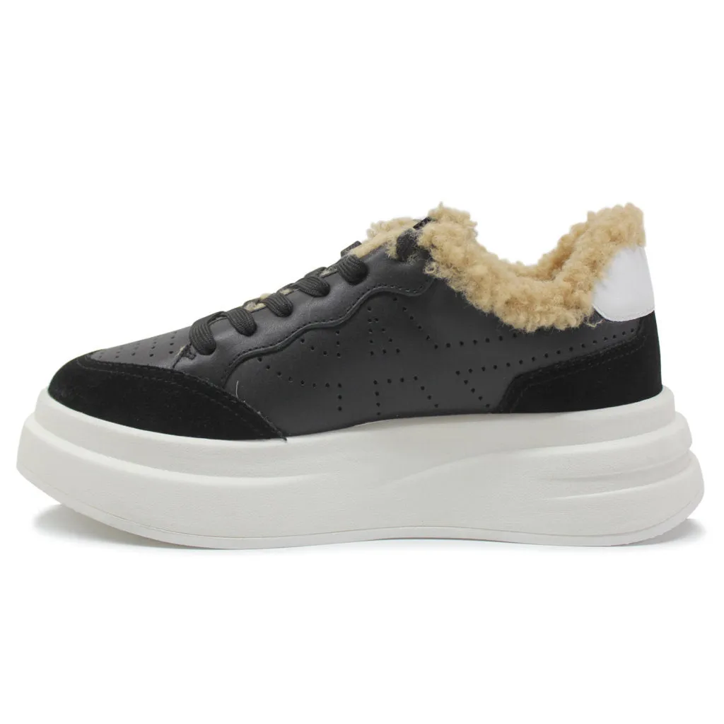 Impuls Fur Leather Women's Low Top Trainers