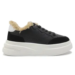 Impuls Fur Leather Women's Low Top Trainers