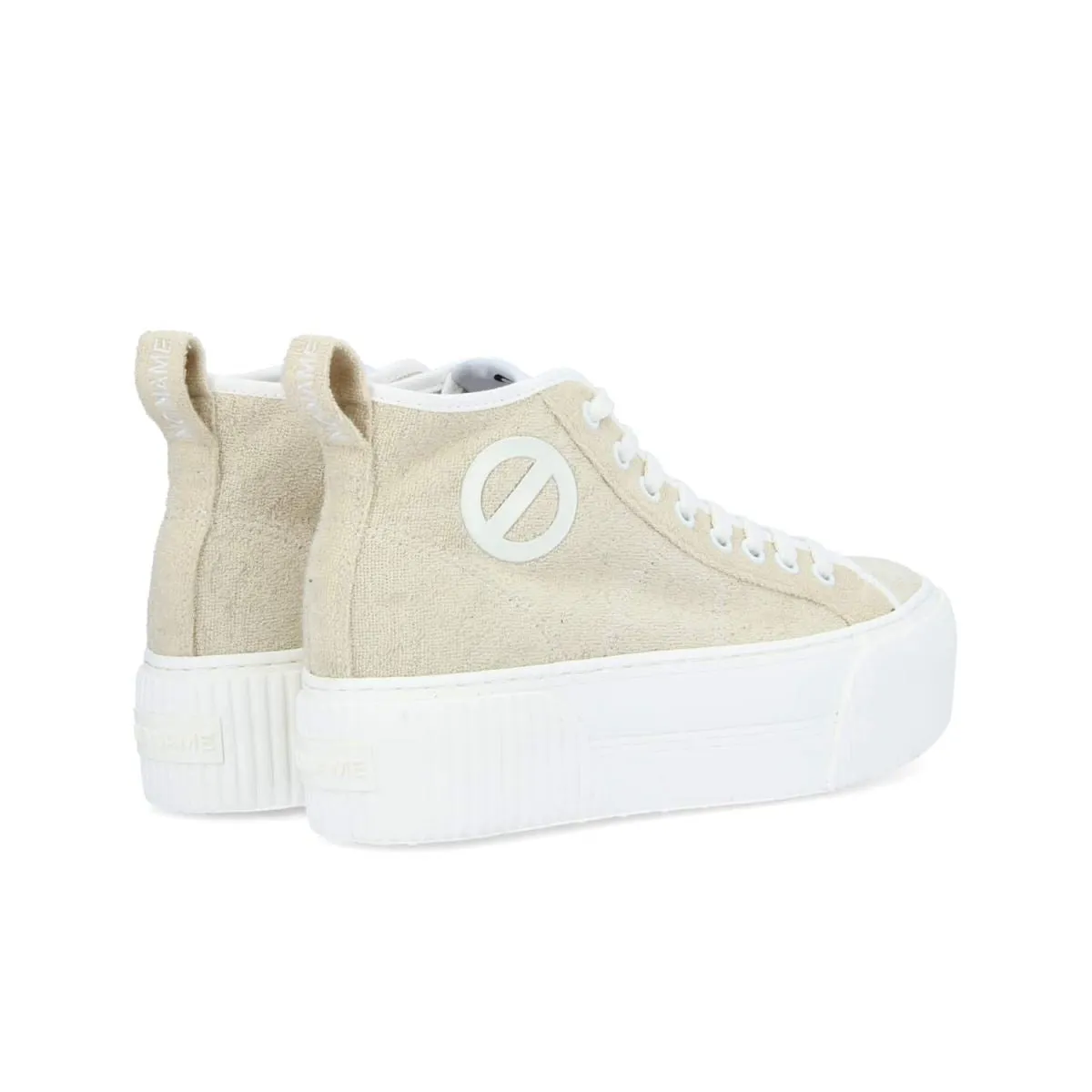 Iron Mid Side Sponge Latte Hi Sneakers