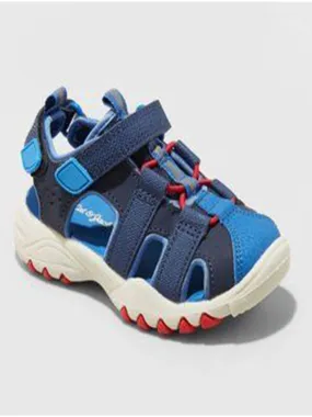 Kids Boy Closed Toe Sandals,Navy