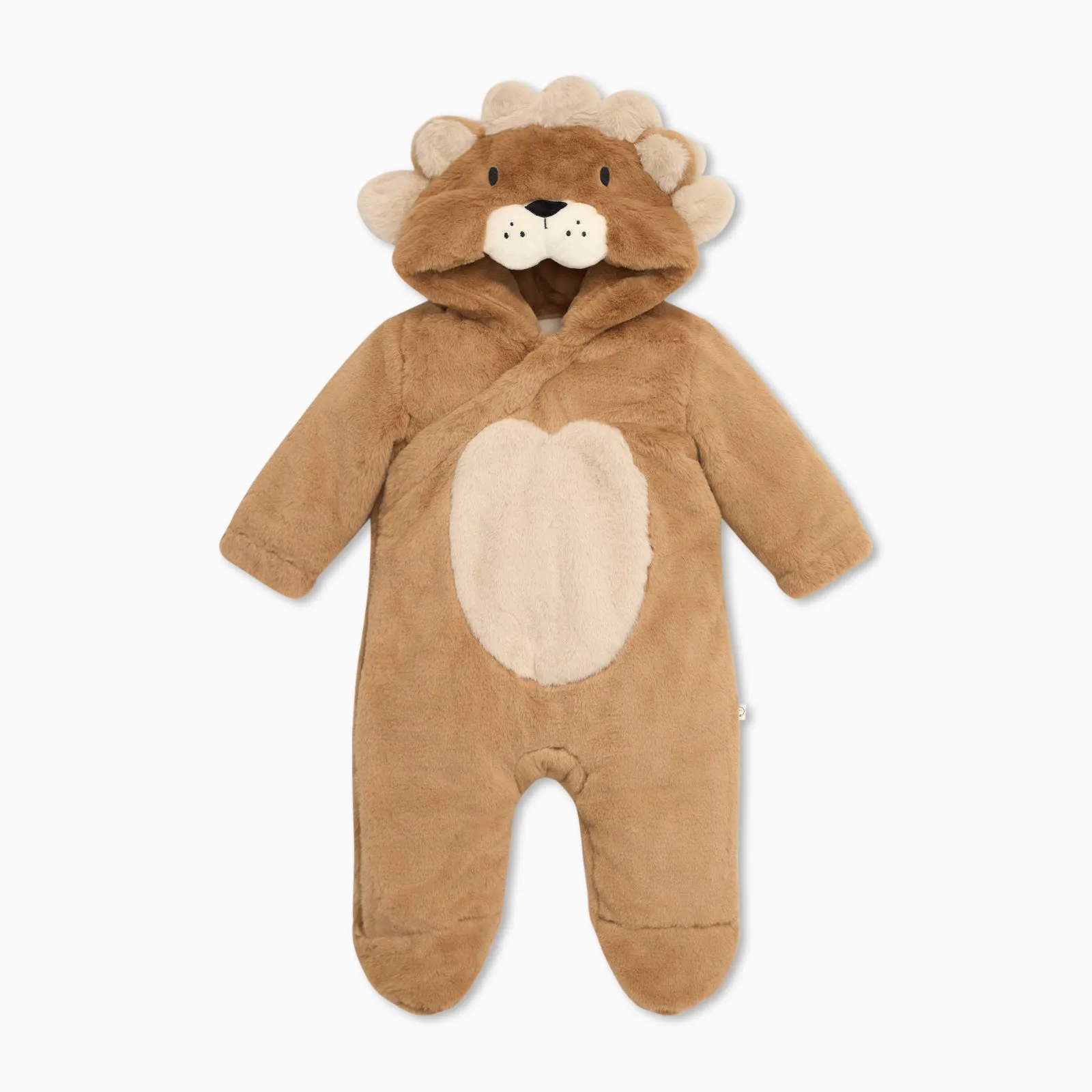 Lion Faux Fur Pramsuit