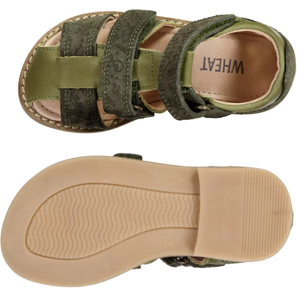 Macey closed toe - olive