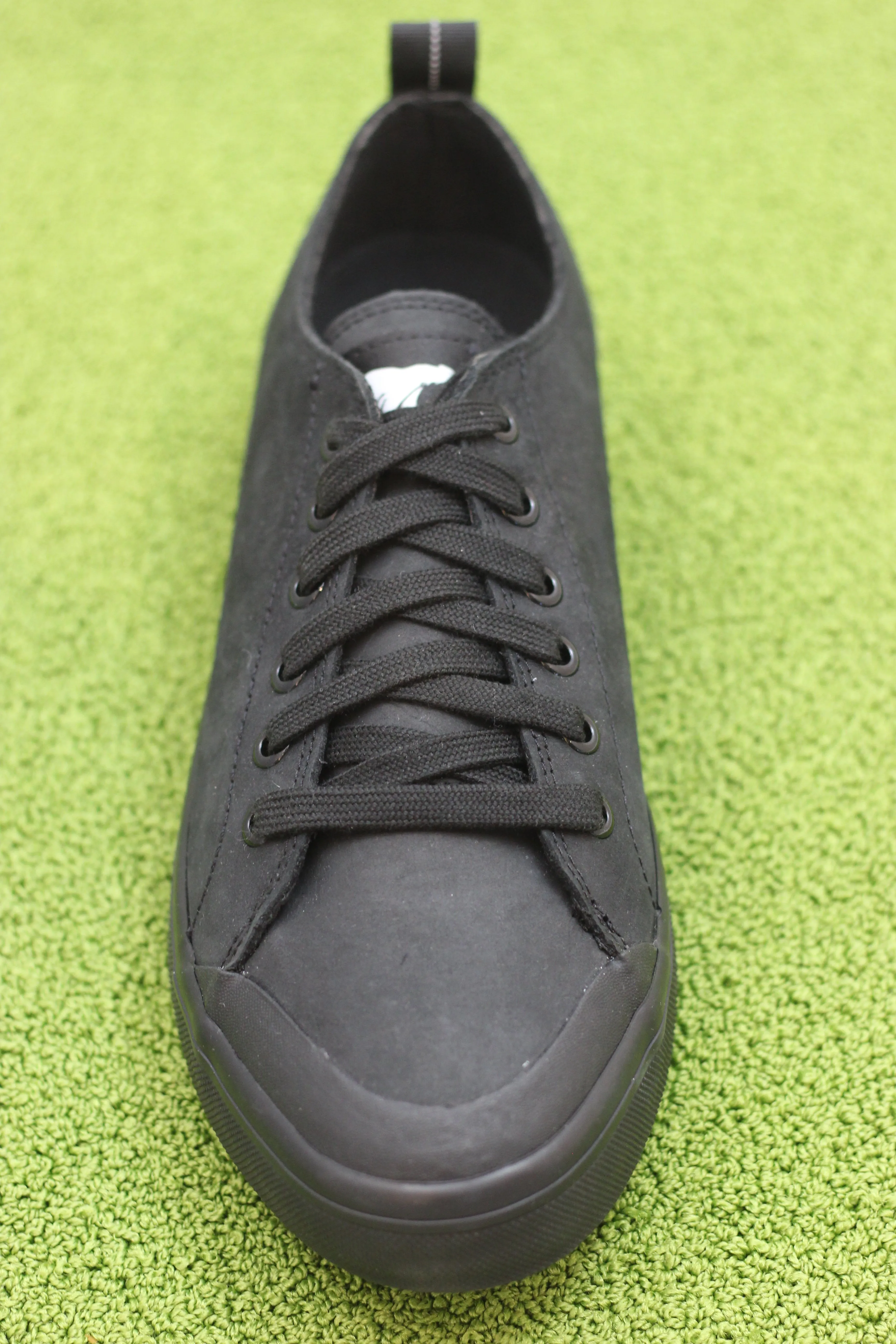 Mens Metro Low WP Sneaker - Black Leather