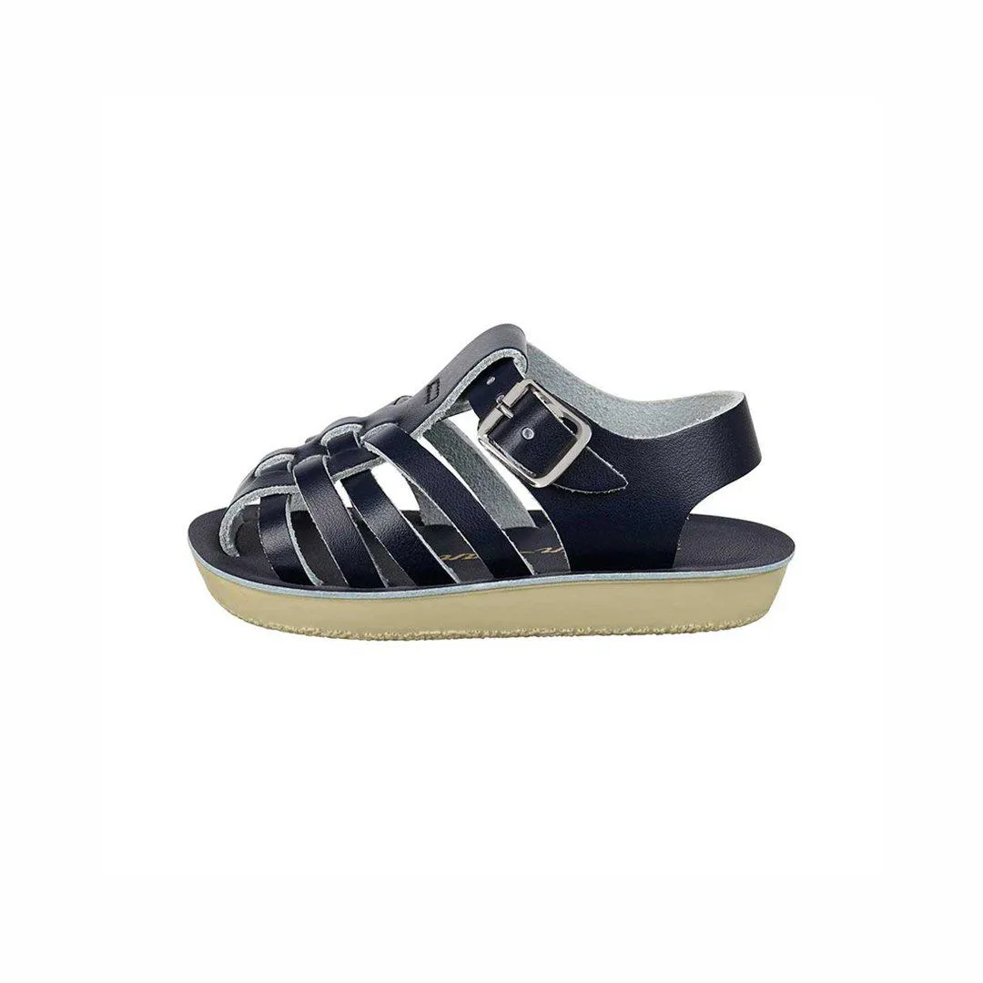 Salt-Water Sun-San Kid's Sandals - Sailor - Navy