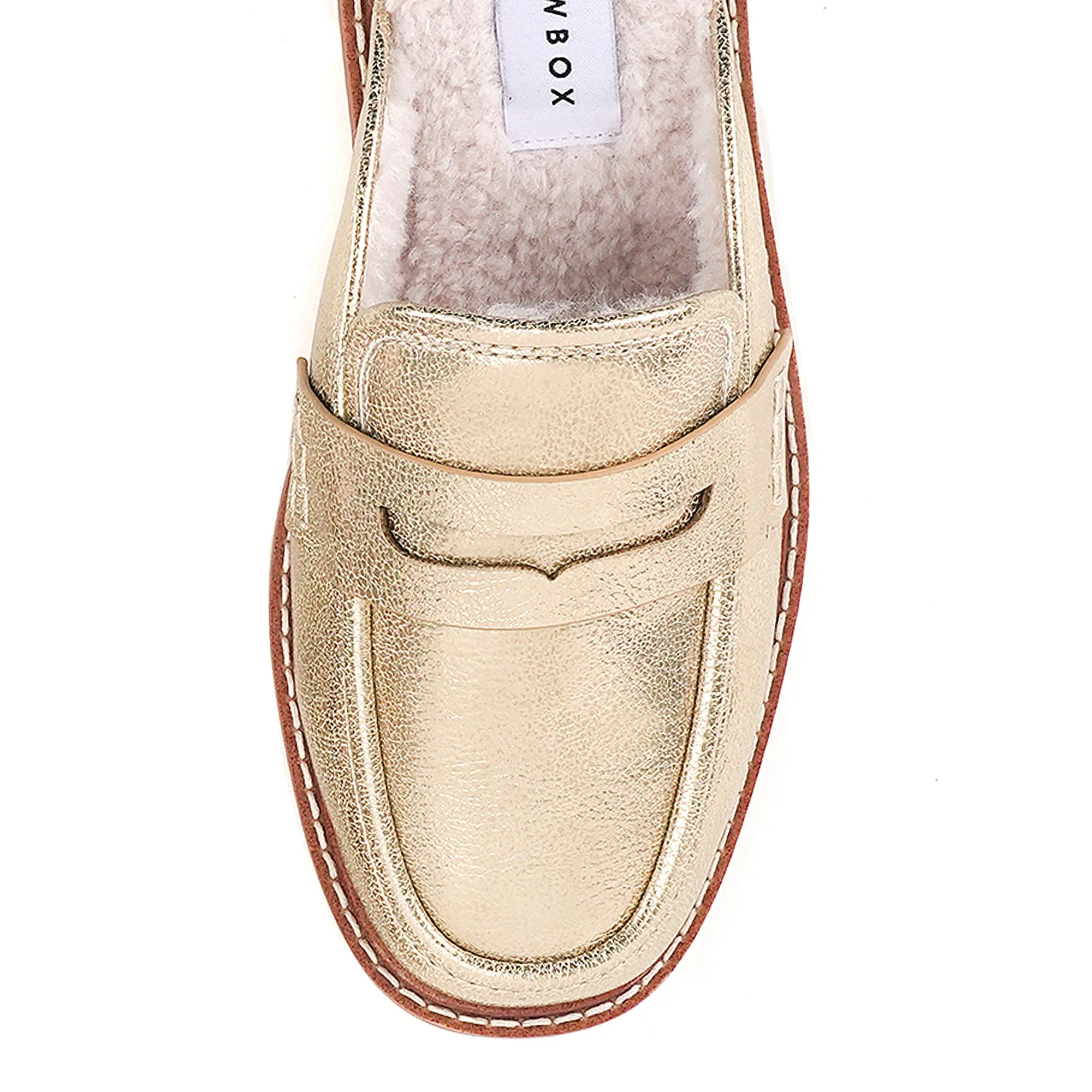 Shareen Shearling Loafer Mule